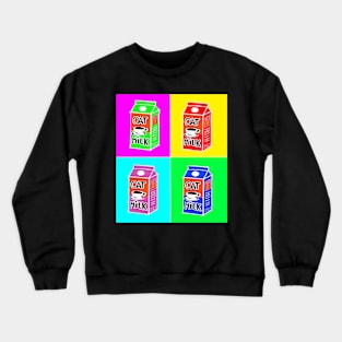 pop art vegetarian Pop Art Crewneck Sweatshirt